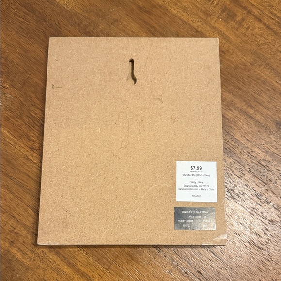 Hobby Lobby Rustic Paw Print Leash Holder - Picture 2 of 2